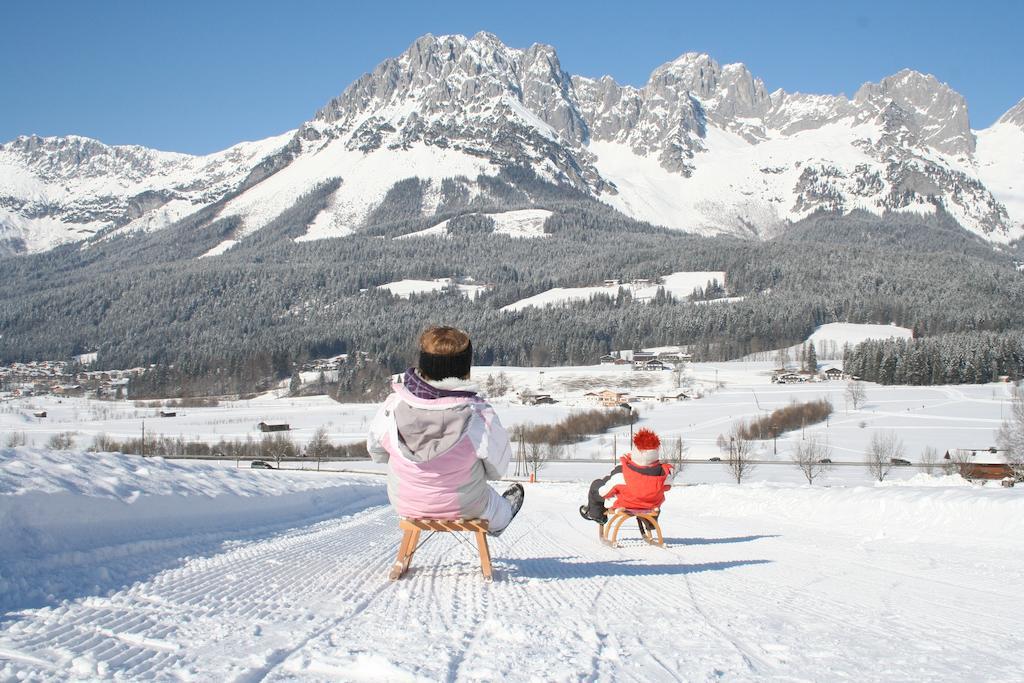 Gasthof Pension Lanzenhof Going am Wilden Kaiser Bagian luar foto