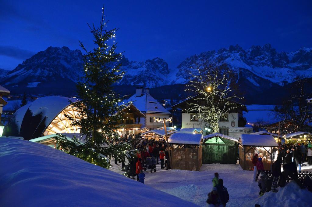 Gasthof Pension Lanzenhof Going am Wilden Kaiser Bagian luar foto