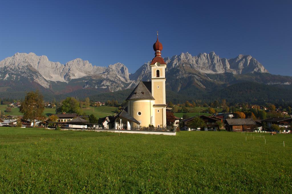 Gasthof Pension Lanzenhof Going am Wilden Kaiser Bagian luar foto